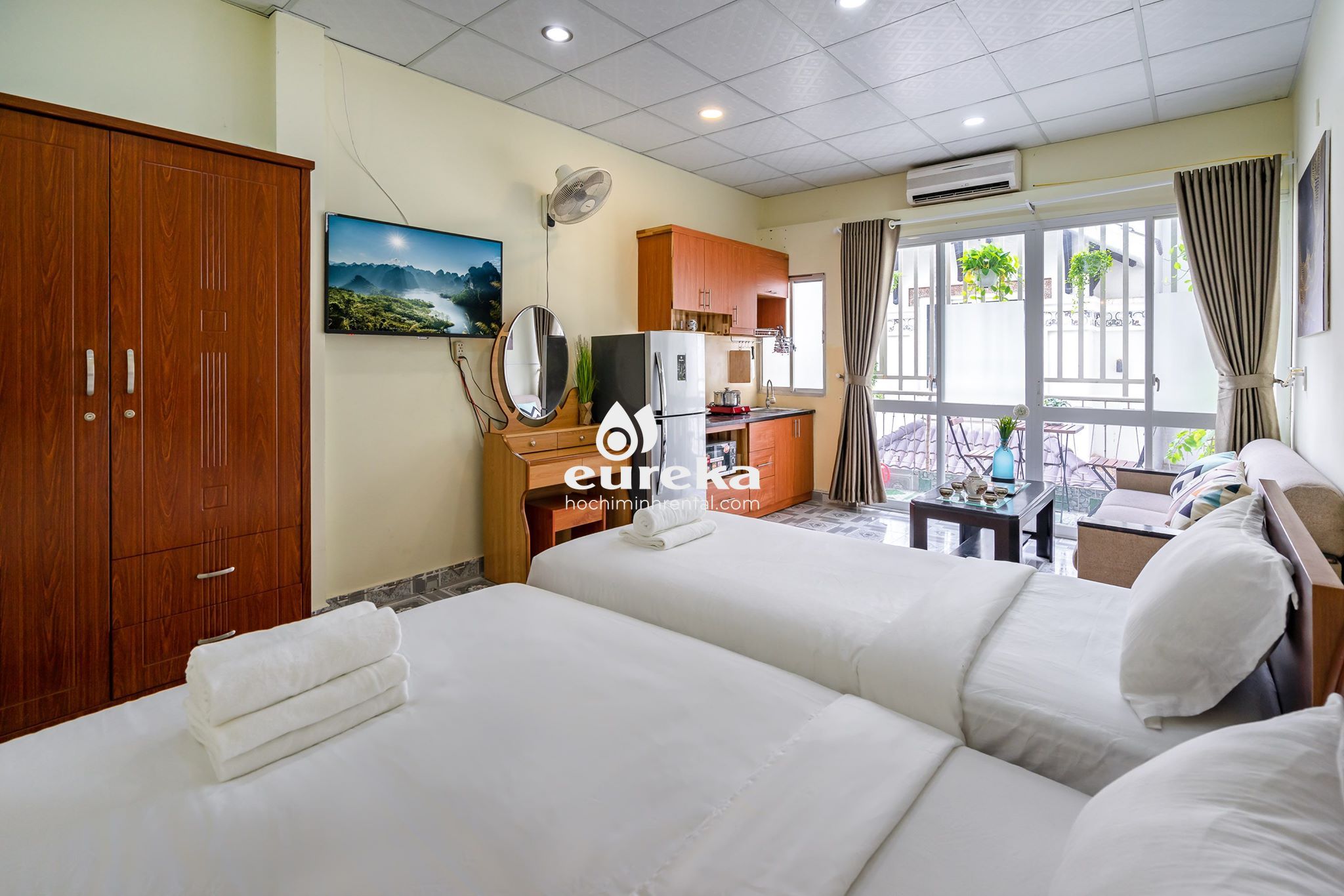 Apartment For Rent In  Mac Dinh Chi - D1/74